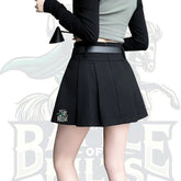 High-Waist Pleated A-Line Mini Skirt – Preppy Women’s Skirt for Spring & Summer